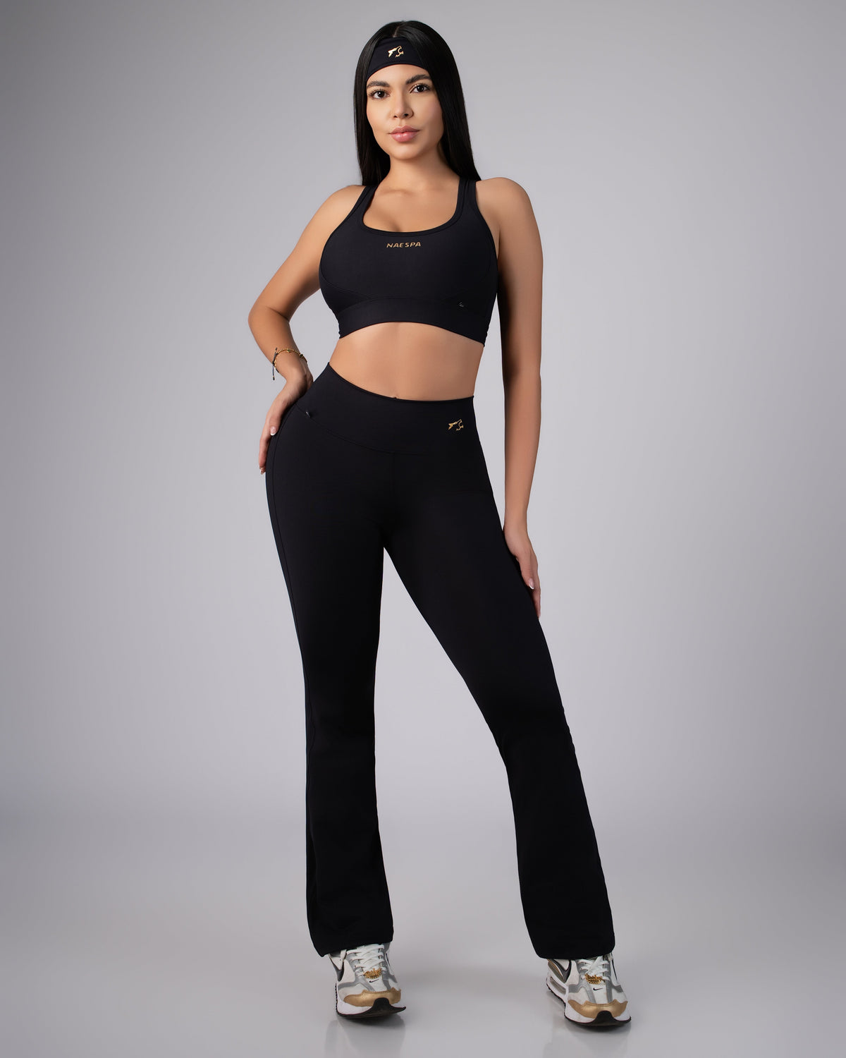 Top de Gancho T511 + Leggings Bota Campana L365