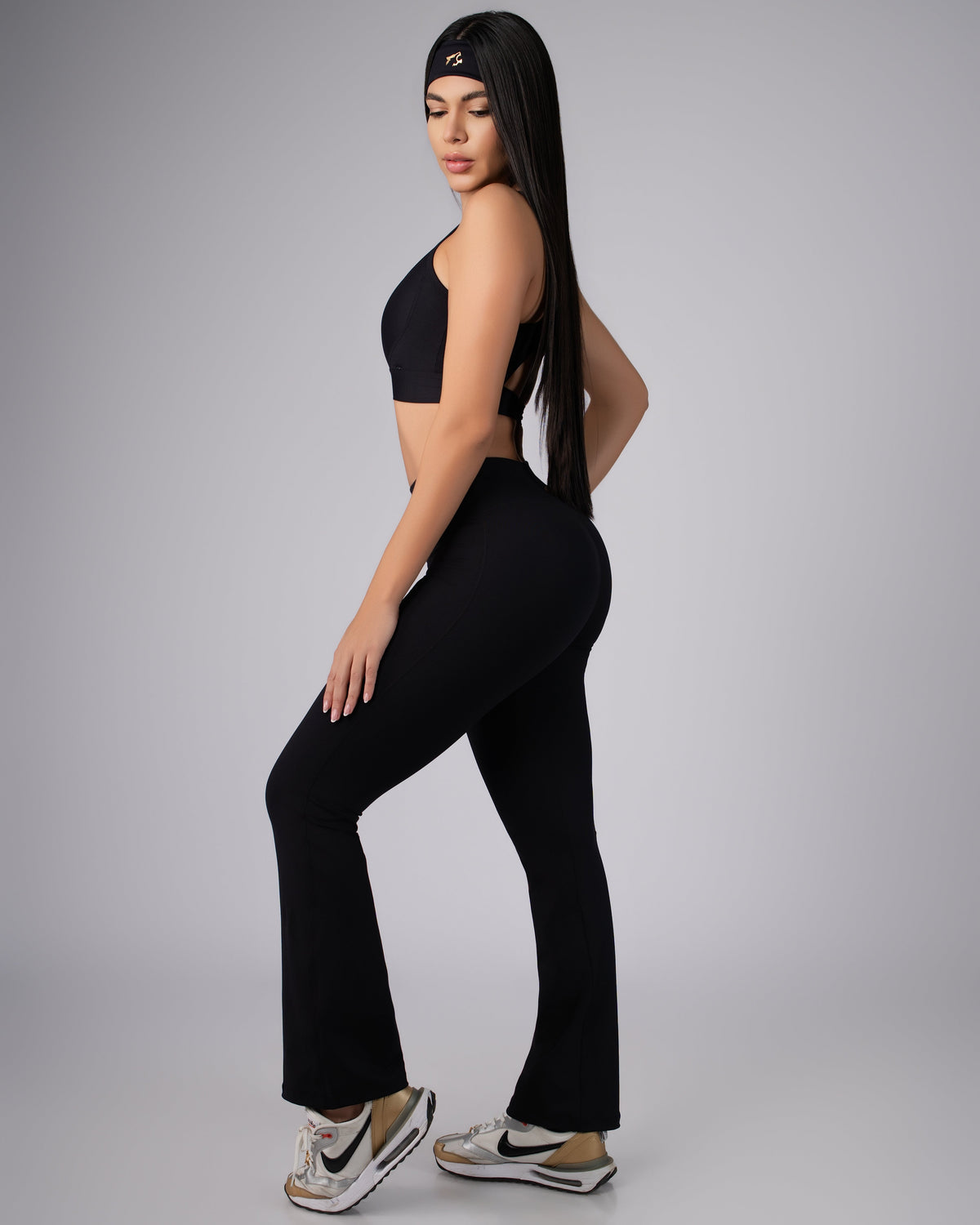 Top de Gancho T511 + Leggings Bota Campana L365