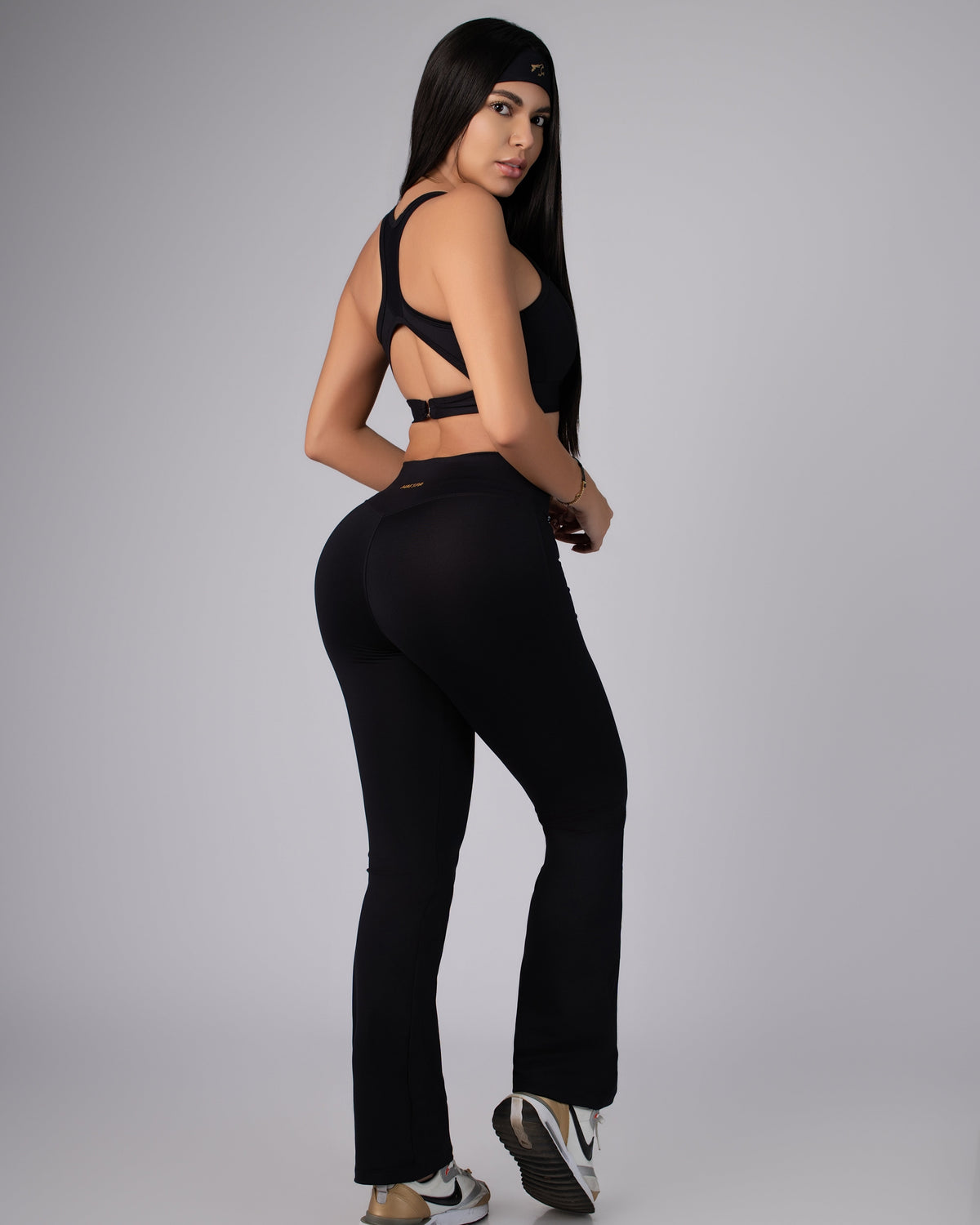 Top de Gancho T511 + Leggings Bota Campana L365