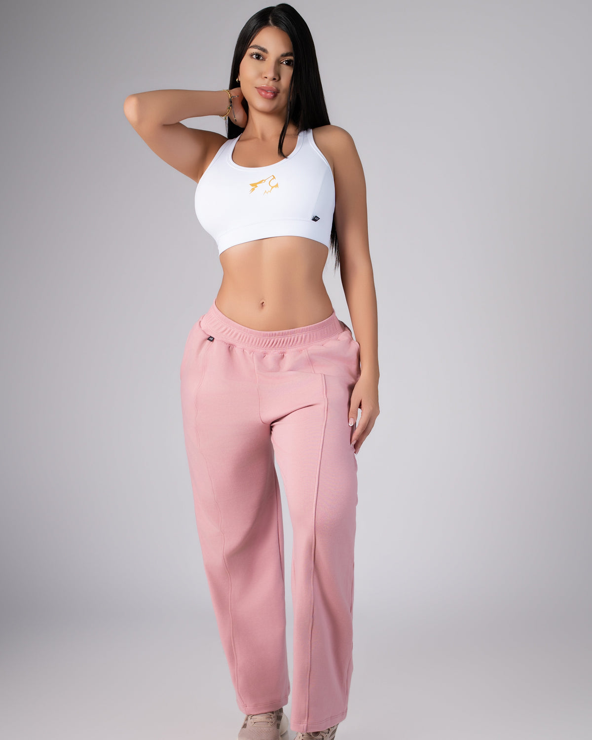 Top Básico T512 + Jogger Bota Recta J807