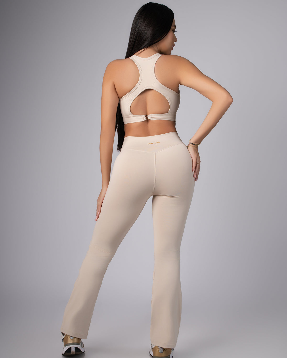 Top de Gancho T511 + Leggings Bota Campana L365