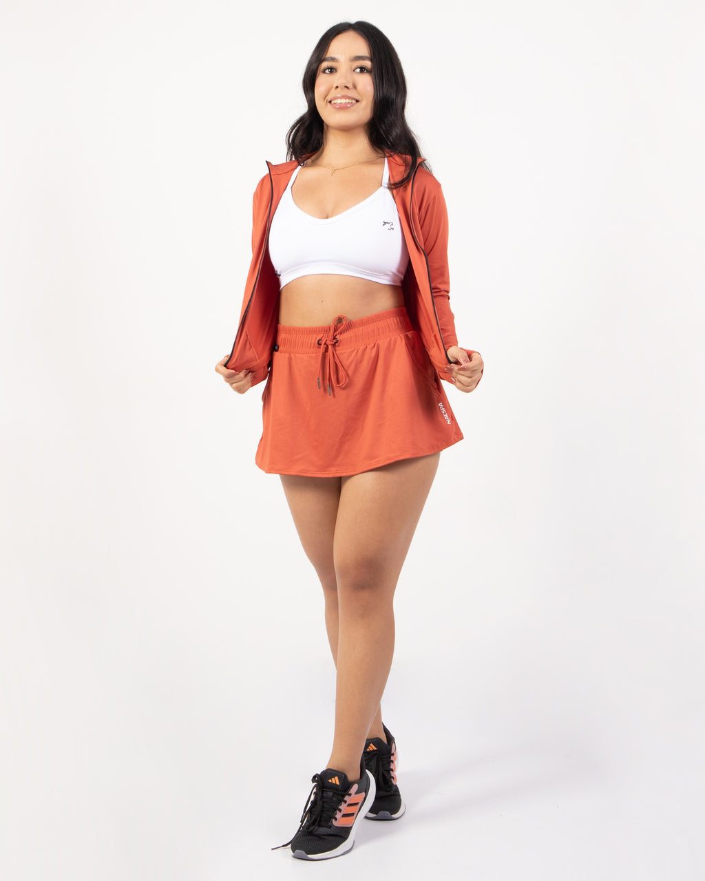 Chaqueta CH918 + Falda Short con Bolsillos F828