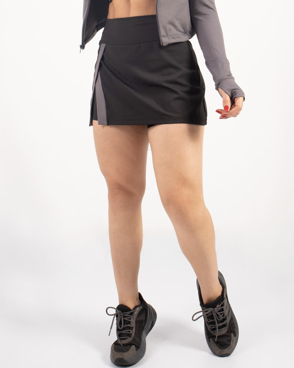 Falda Short con Abertura F831