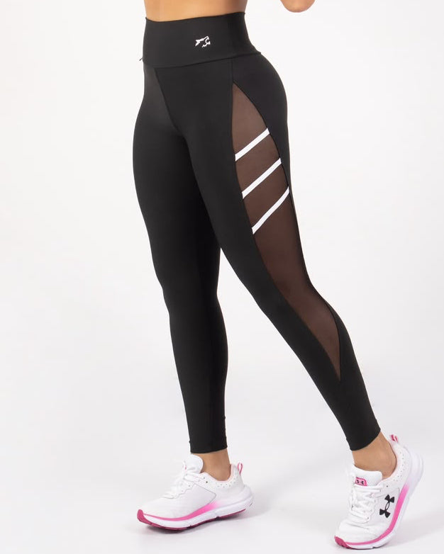 Leggings con Malla L332
