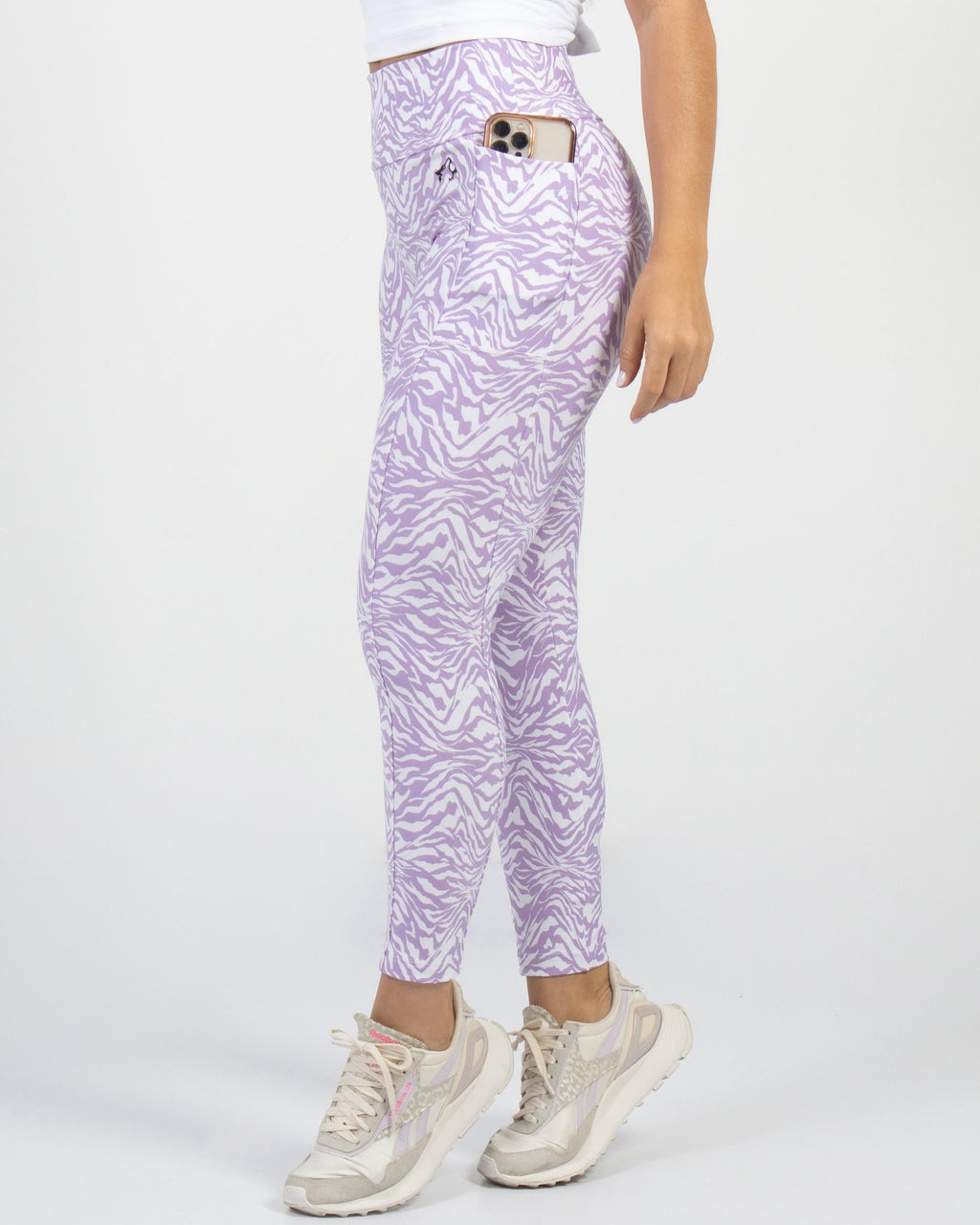 Leggings Zebra con Bolsillos L305