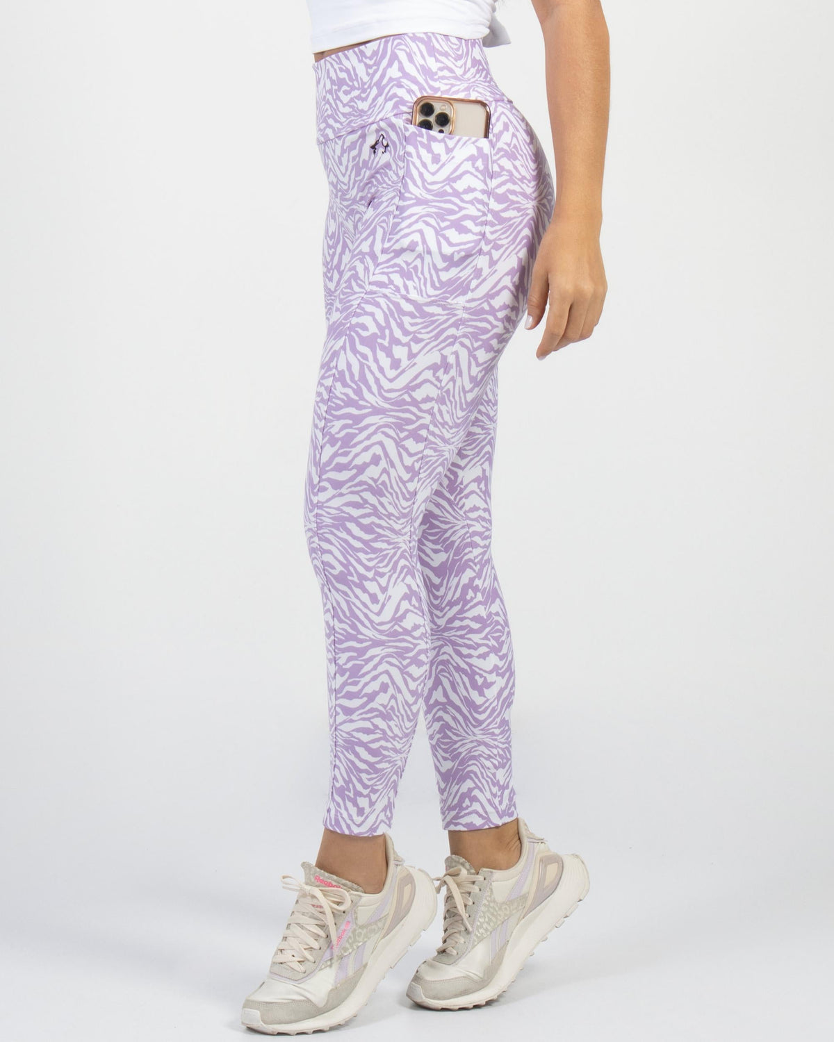 Leggings Zebra con Bolsillos L305